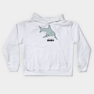 baba shark lovers shirt Kids Hoodie